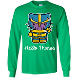 T-Shirts Irish Green / YS Hello Thanos Youth Long Sleeve T-Shirt