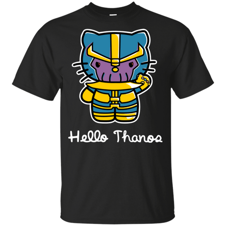 T-Shirts Black / YXS Hello Thanos Youth T-Shirt