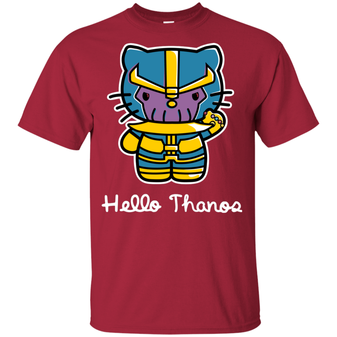 T-Shirts Cardinal / YXS Hello Thanos Youth T-Shirt