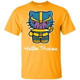 T-Shirts Gold / YXS Hello Thanos Youth T-Shirt