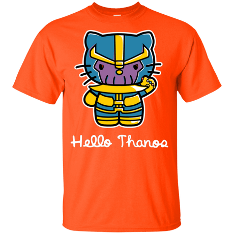 T-Shirts Orange / YXS Hello Thanos Youth T-Shirt