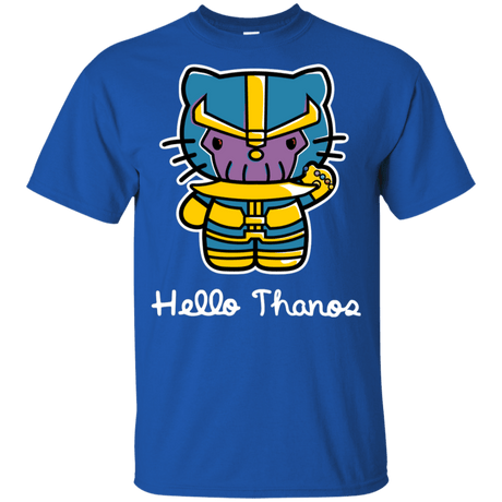 T-Shirts Royal / YXS Hello Thanos Youth T-Shirt