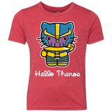 T-Shirts Vintage Red / YXS Hello Thanos Youth Triblend T-Shirt