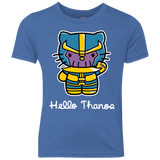 T-Shirts Vintage Royal / YXS Hello Thanos Youth Triblend T-Shirt