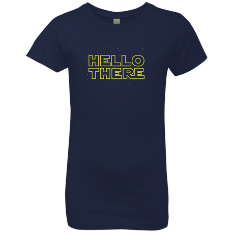 T-Shirts Midnight Navy / YXS Hello There Girls Premium T-Shirt