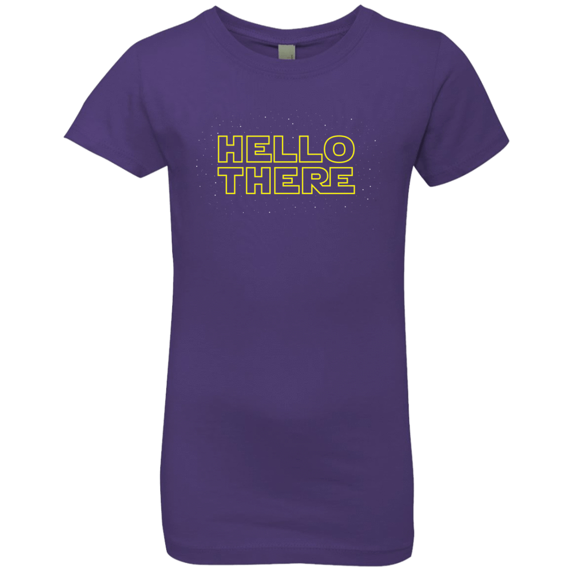 T-Shirts Purple Rush / YXS Hello There Girls Premium T-Shirt