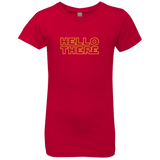 T-Shirts Red / YXS Hello There Girls Premium T-Shirt