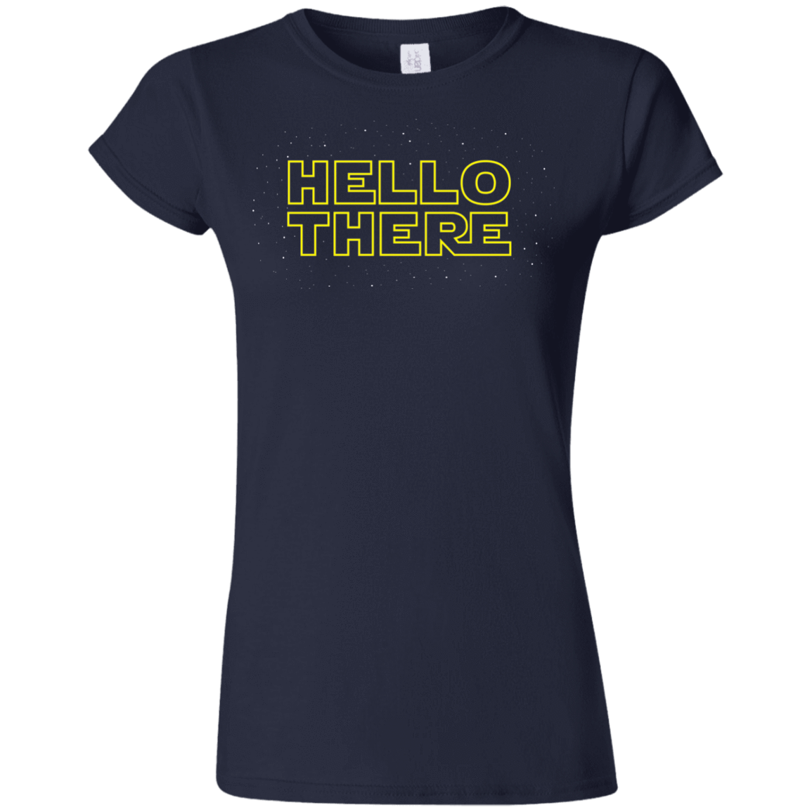 T-Shirts Navy / S Hello There Junior Slimmer-Fit T-Shirt