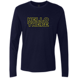 T-Shirts Midnight Navy / S Hello There Men's Premium Long Sleeve