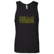 T-Shirts Black / S Hello There Men's Premium Tank Top