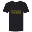 T-Shirts Black / X-Small Hello There Men's Premium V-Neck