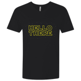 T-Shirts Black / X-Small Hello There Men's Premium V-Neck