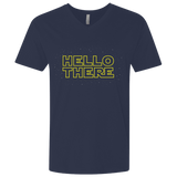 T-Shirts Midnight Navy / X-Small Hello There Men's Premium V-Neck