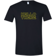 T-Shirts Black / X-Small Hello There Men's Semi-Fitted Softstyle