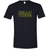 T-Shirts Black / X-Small Hello There Men's Semi-Fitted Softstyle