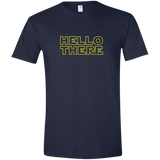 T-Shirts Navy / X-Small Hello There Men's Semi-Fitted Softstyle