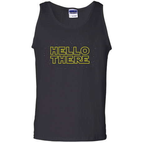 T-Shirts Black / S Hello There Men's Tank Top