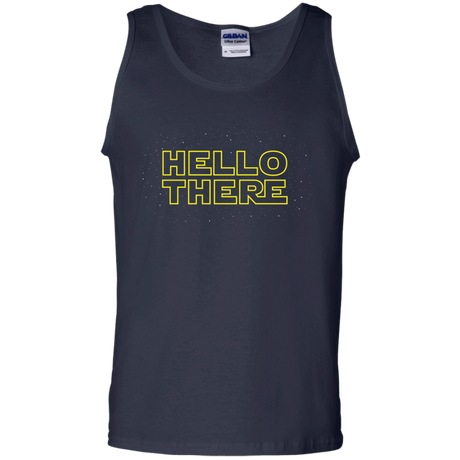 T-Shirts Navy / S Hello There Men's Tank Top