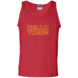 T-Shirts Red / S Hello There Men's Tank Top