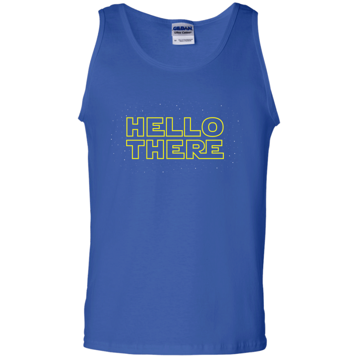 T-Shirts Royal / S Hello There Men's Tank Top