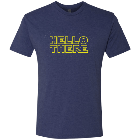 T-Shirts Vintage Navy / S Hello There Men's Triblend T-Shirt