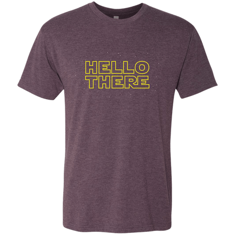 T-Shirts Vintage Purple / S Hello There Men's Triblend T-Shirt