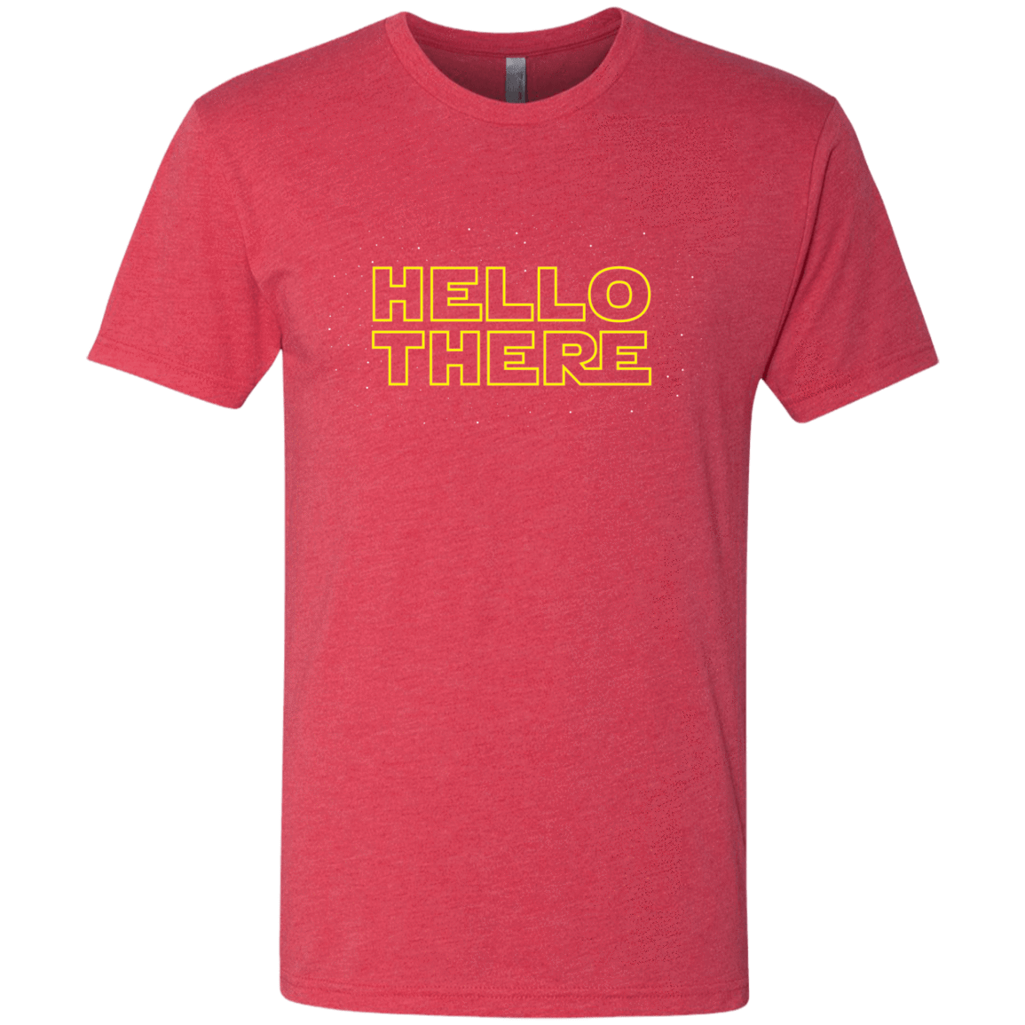 T-Shirts Vintage Red / S Hello There Men's Triblend T-Shirt