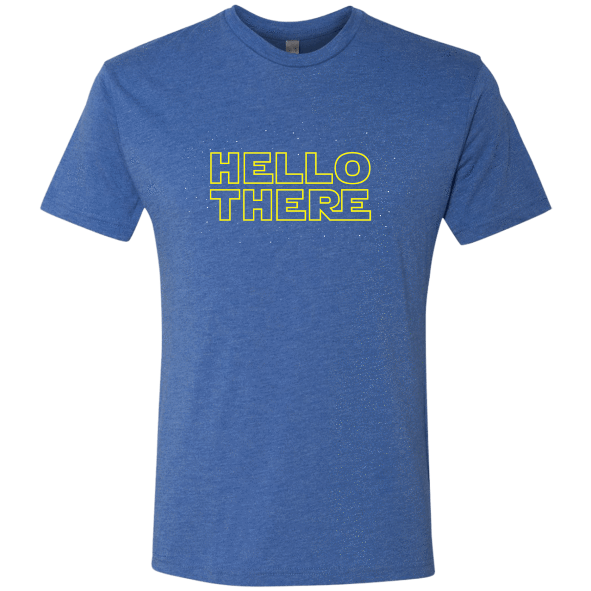 T-Shirts Vintage Royal / S Hello There Men's Triblend T-Shirt