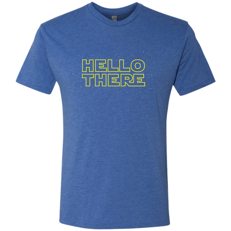 T-Shirts Vintage Royal / S Hello There Men's Triblend T-Shirt