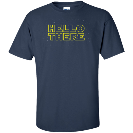 T-Shirts Navy / XLT Hello There Tall T-Shirt