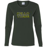T-Shirts Forest / S Hello There Women's Long Sleeve T-Shirt