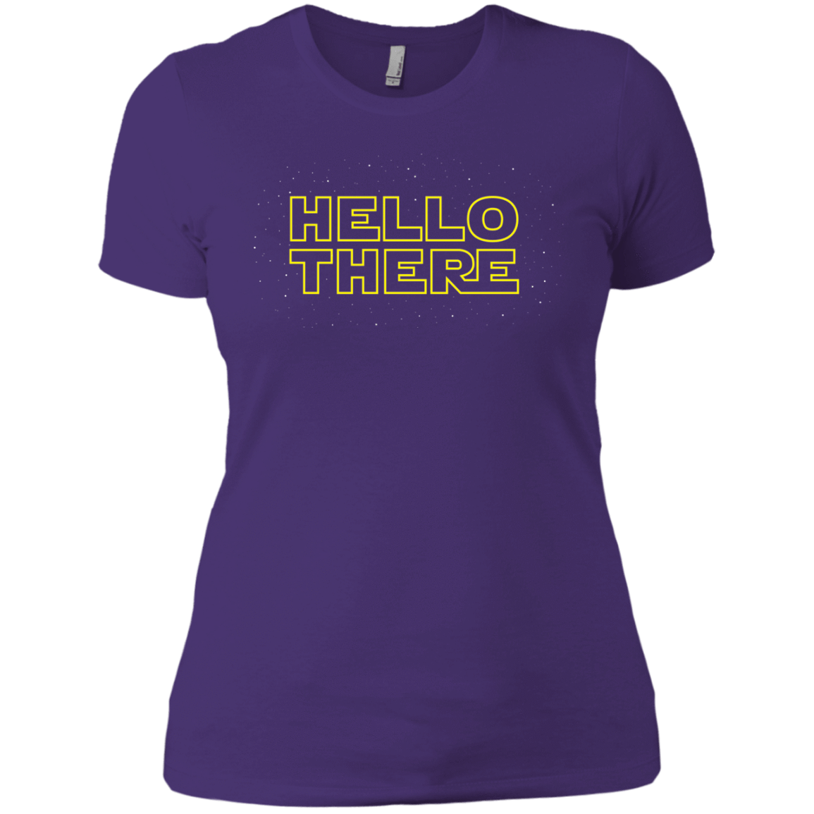 T-Shirts Purple Rush/ / X-Small Hello There Women's Premium T-Shirt