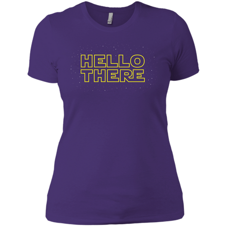 T-Shirts Purple Rush/ / X-Small Hello There Women's Premium T-Shirt
