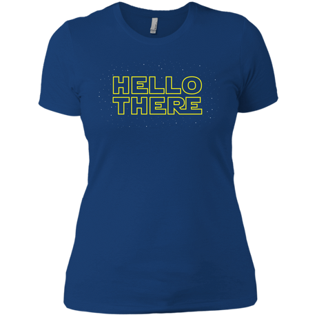 T-Shirts Royal / X-Small Hello There Women's Premium T-Shirt