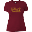 T-Shirts Scarlet / X-Small Hello There Women's Premium T-Shirt