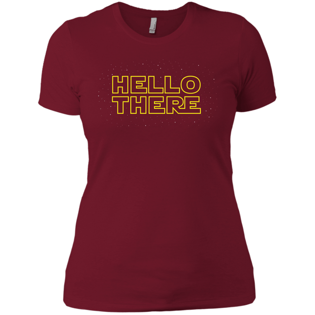 T-Shirts Scarlet / X-Small Hello There Women's Premium T-Shirt