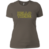 T-Shirts Warm Grey / X-Small Hello There Women's Premium T-Shirt