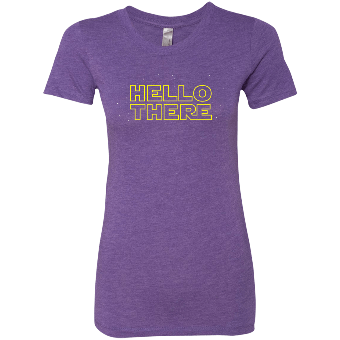 T-Shirts Purple Rush / S Hello There Women's Triblend T-Shirt