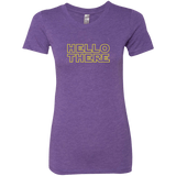 T-Shirts Purple Rush / S Hello There Women's Triblend T-Shirt