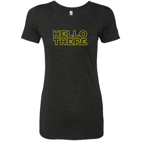 T-Shirts Vintage Black / S Hello There Women's Triblend T-Shirt