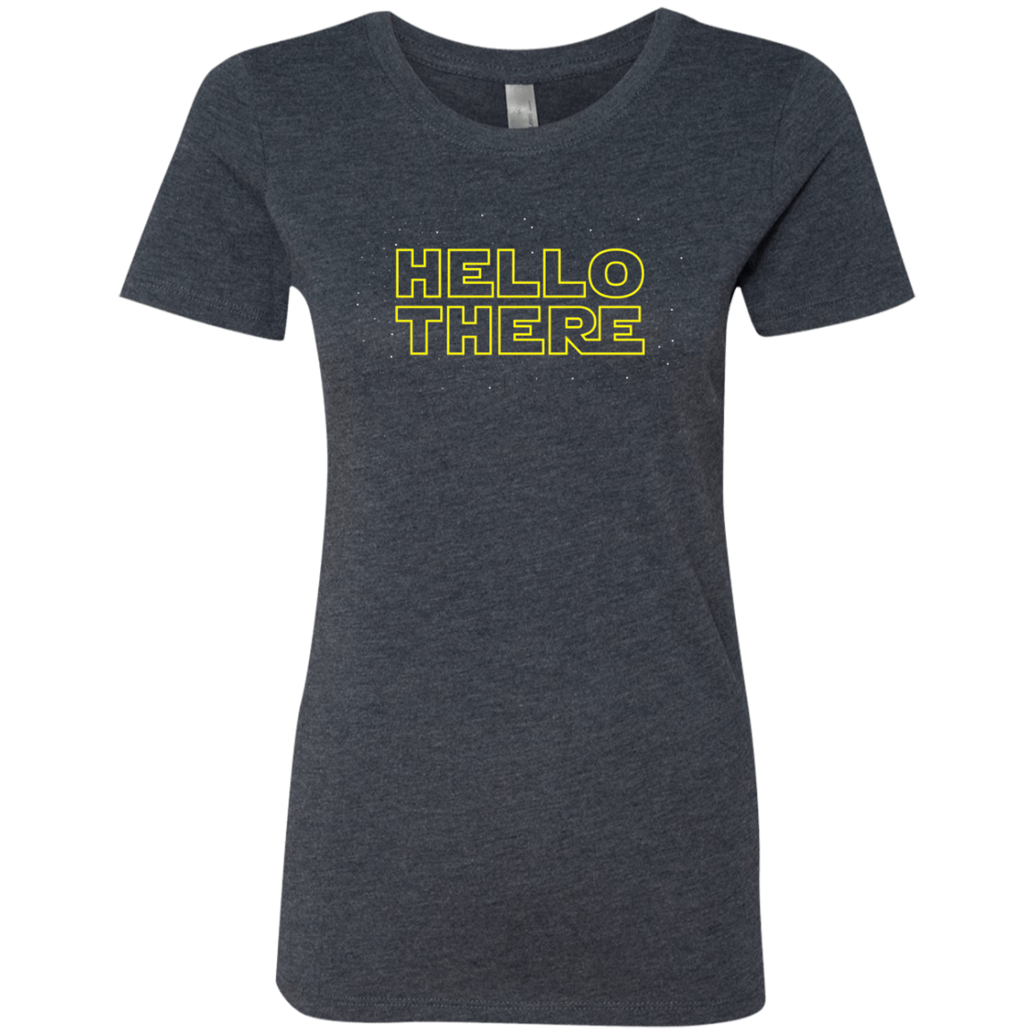 T-Shirts Vintage Navy / S Hello There Women's Triblend T-Shirt