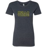 T-Shirts Vintage Navy / S Hello There Women's Triblend T-Shirt