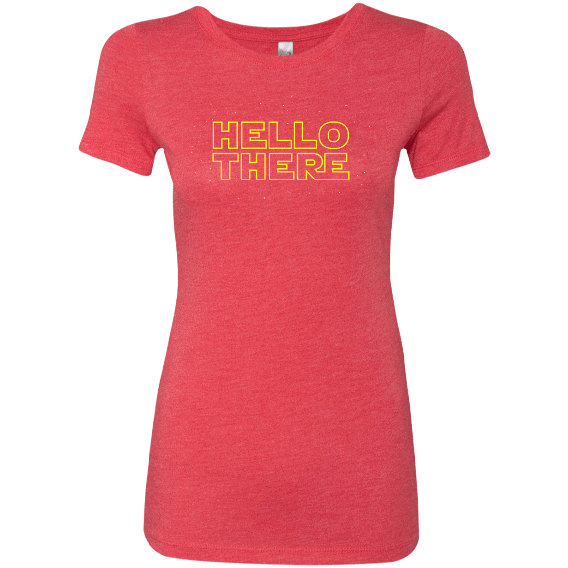 T-Shirts Vintage Red / S Hello There Women's Triblend T-Shirt