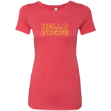 T-Shirts Vintage Red / S Hello There Women's Triblend T-Shirt