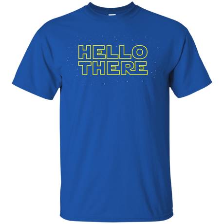 T-Shirts Royal / YXS Hello There Youth T-Shirt