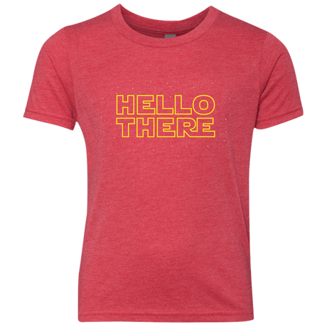 T-Shirts Vintage Red / YXS Hello There Youth Triblend T-Shirt