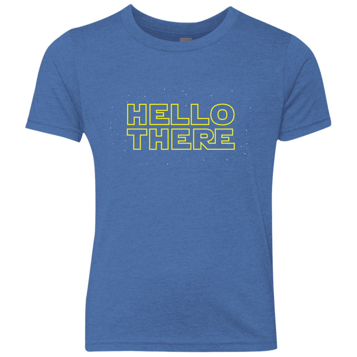 T-Shirts Vintage Royal / YXS Hello There Youth Triblend T-Shirt