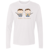 T-Shirts White / Small hellohunters Men's Premium Long Sleeve