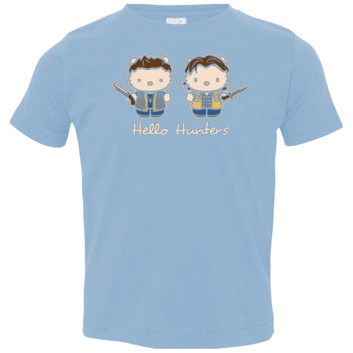 T-Shirts Light Blue / 2T hellohunters Toddler Premium T-Shirt