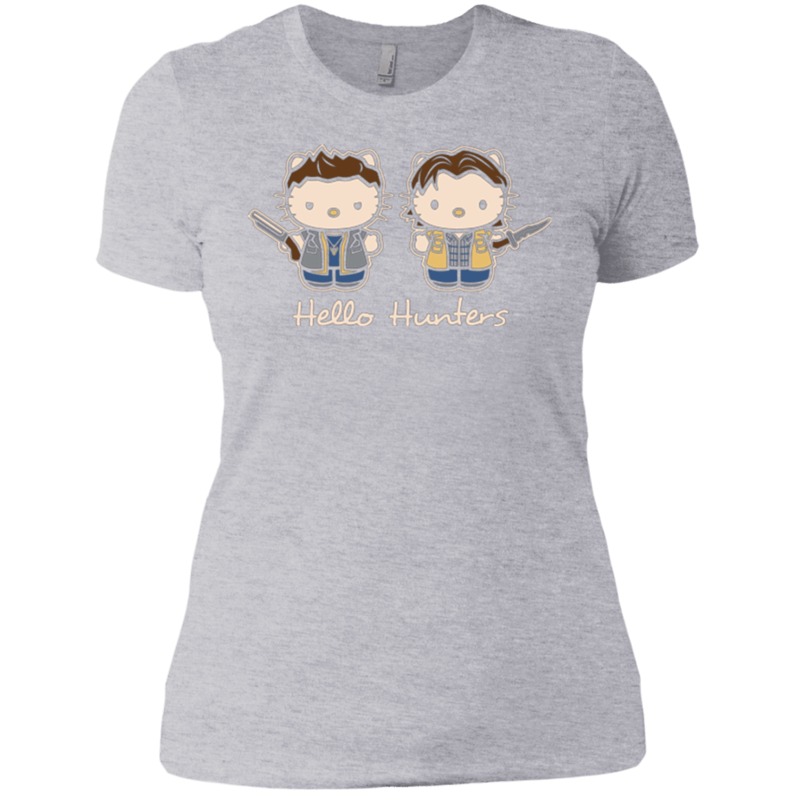 T-Shirts Heather Grey / X-Small hellohunters Women's Premium T-Shirt